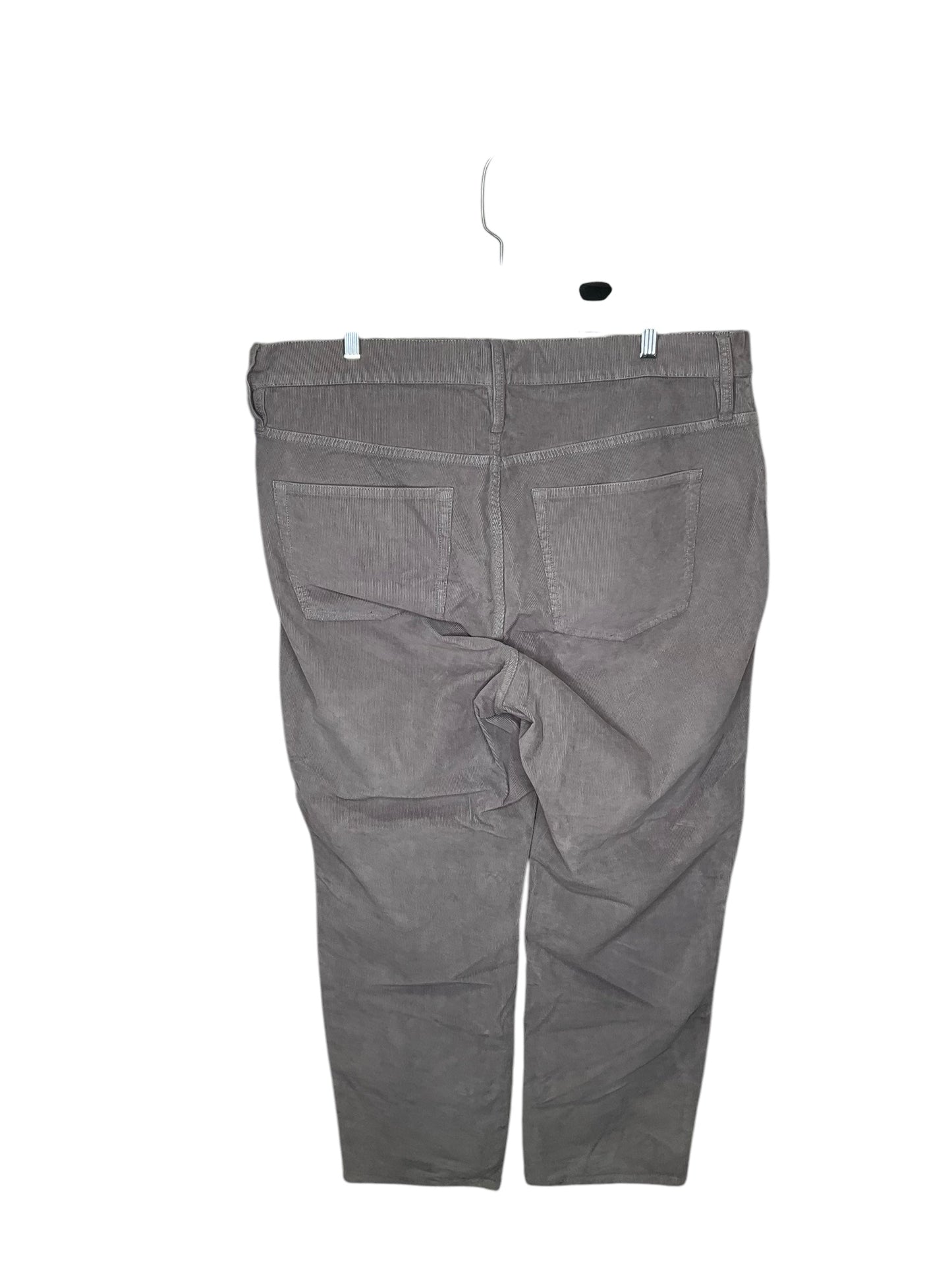 Pants Corduroy By J. Crew In Grey, Size: 20