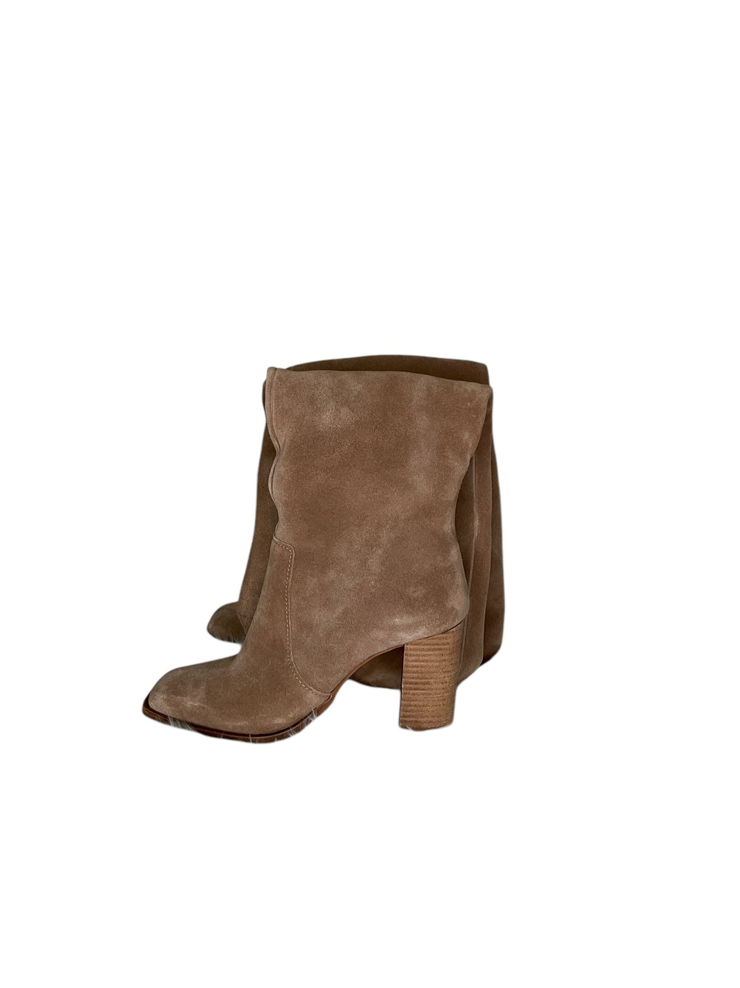 Boots Knee Heels By Dolce Vita In Brown, Size: 8.5