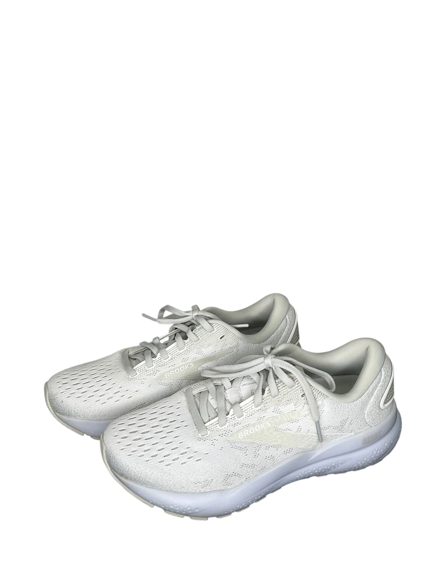 Shoes Athletic By Brooks In White, Size: 7