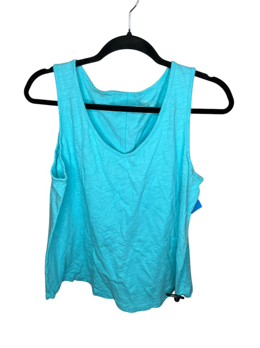 Top Sleeveless By Vineyard Vines In Blue, Size: L