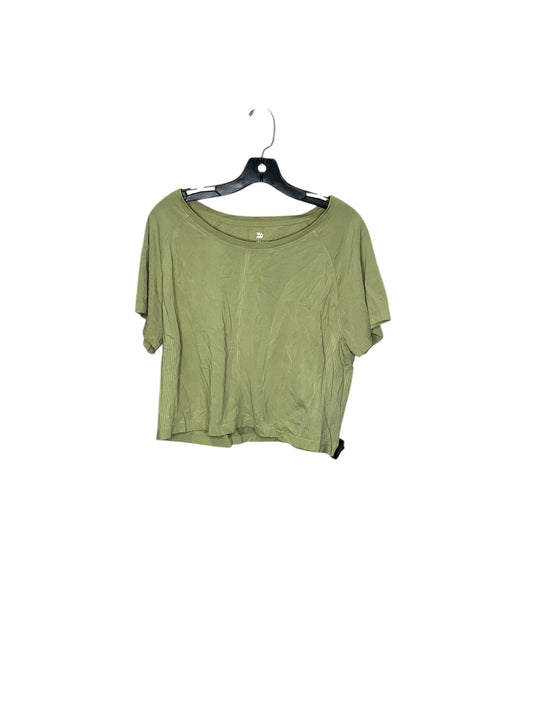 Athletic Top Short Sleeve By All In Motion In Green, Size: Xl