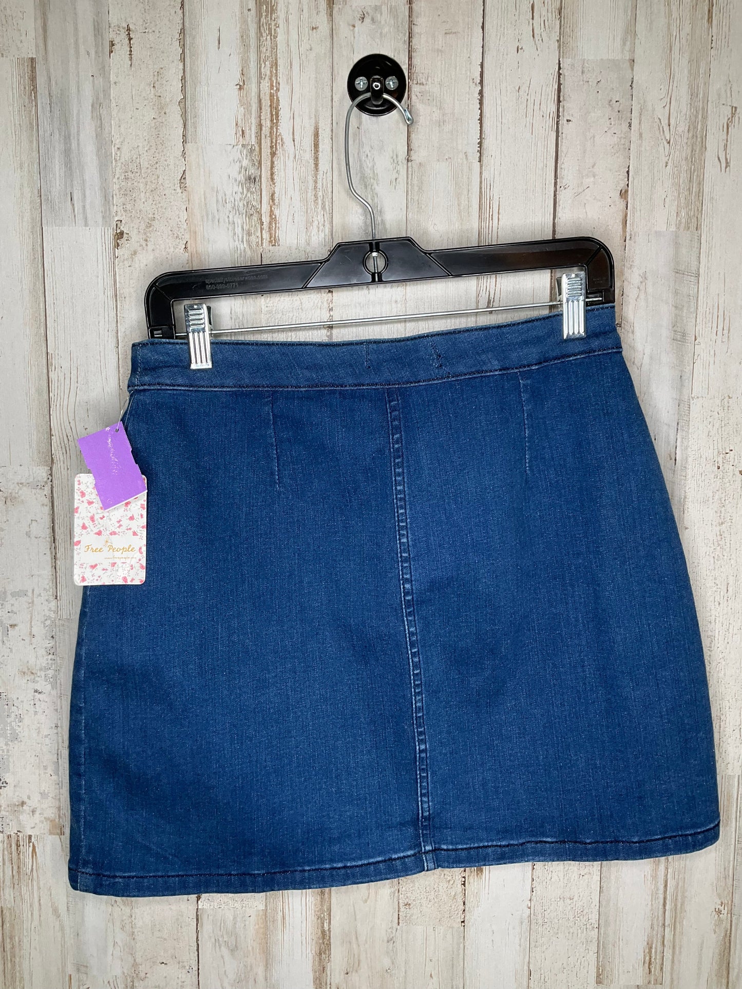 Denim Skirt Midi Free People, Size 12