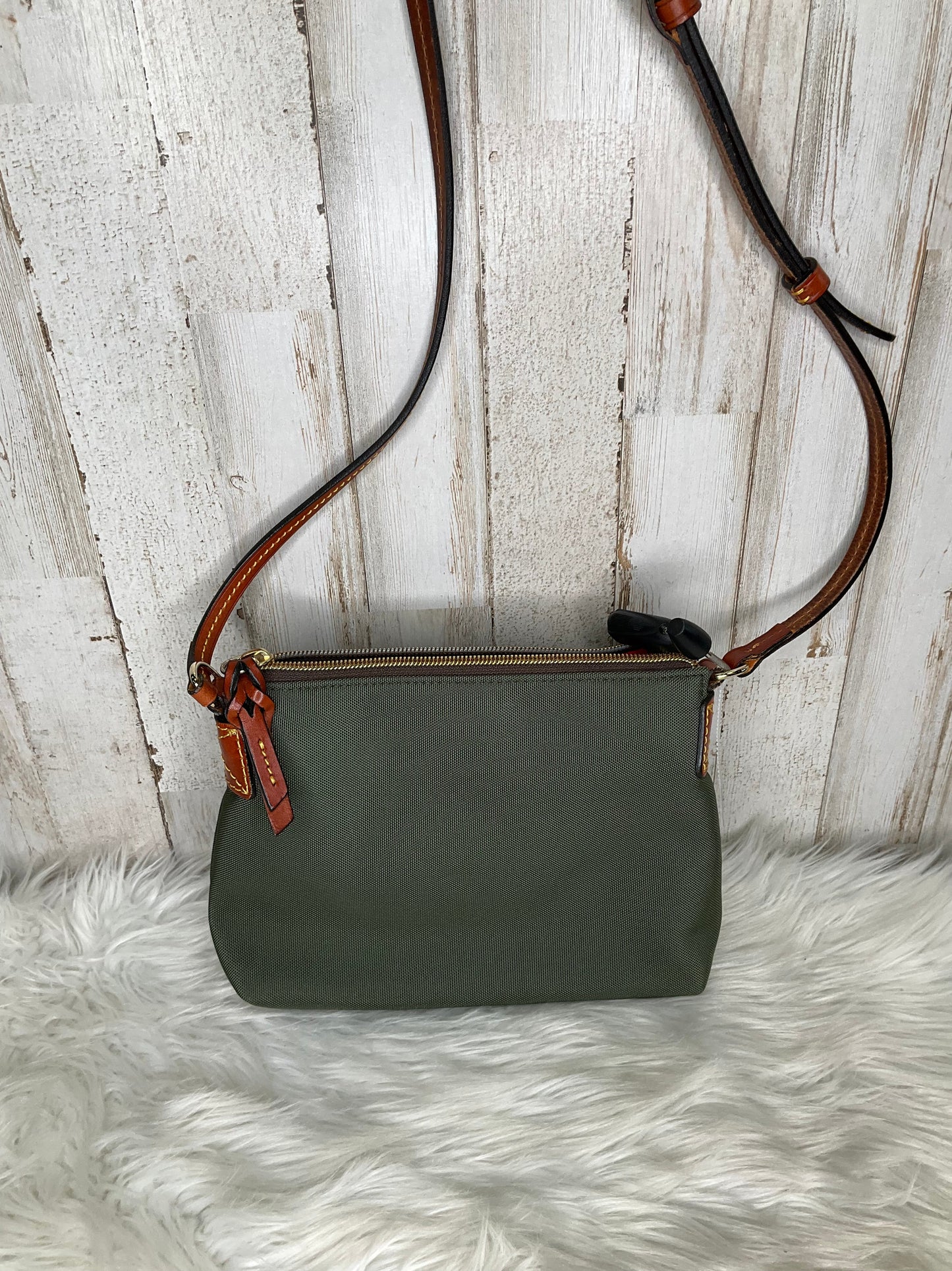 Green Crossbody Designer Dooney And Bourke, Size Small