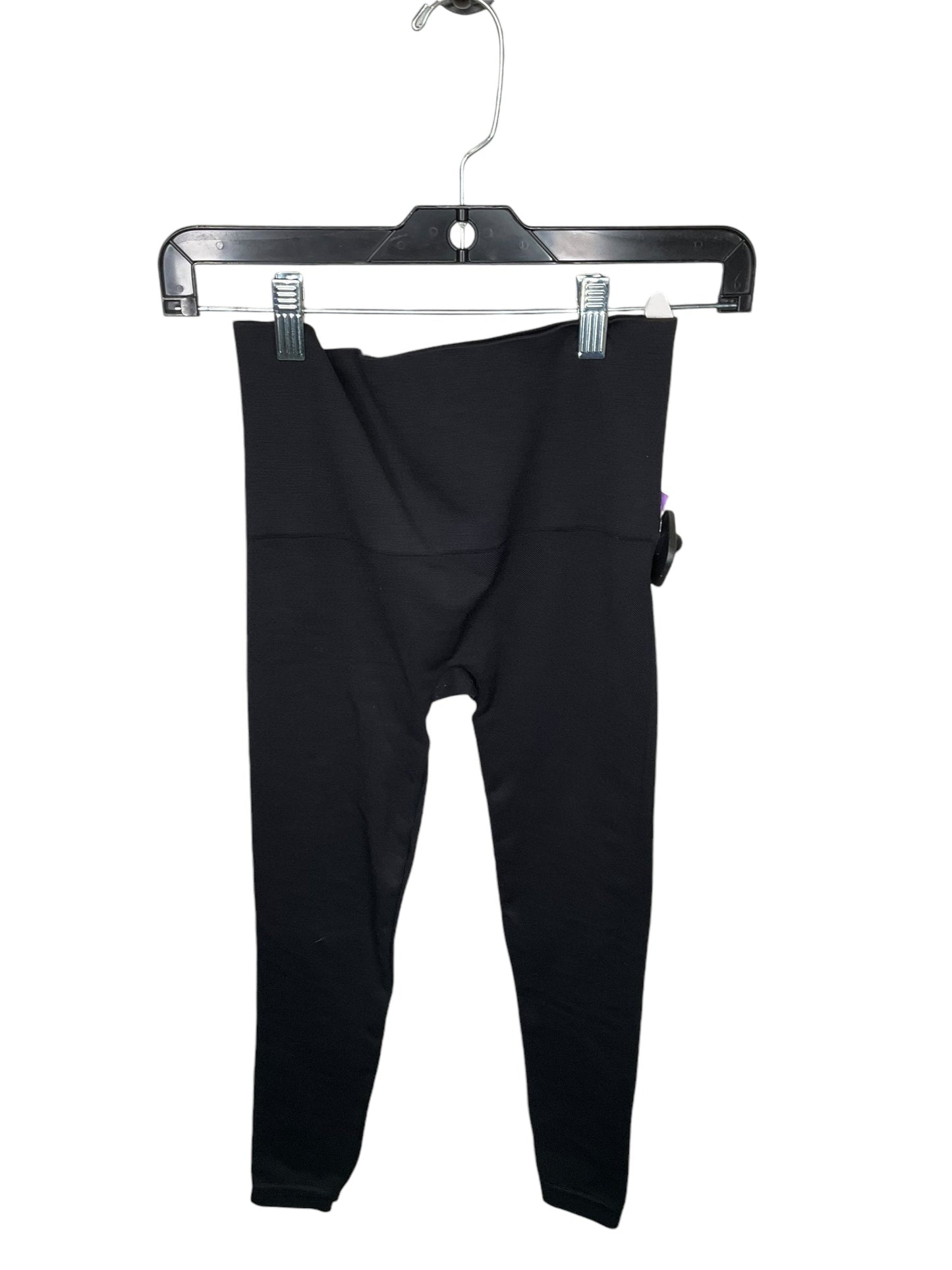 Athletic Leggings By Spanx In Black, Size: M