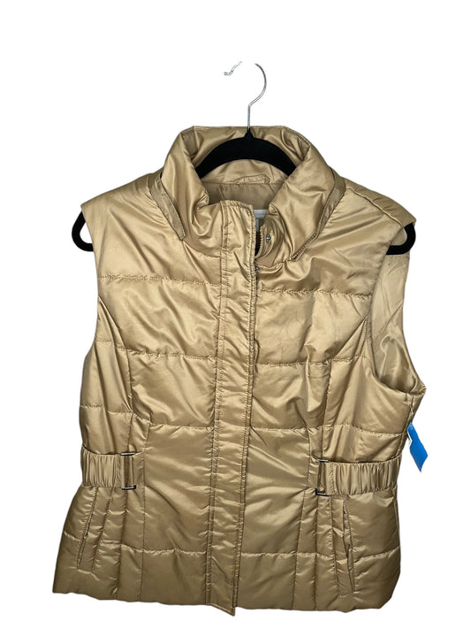 Vest Other By New York And Co In Brass, Size: L