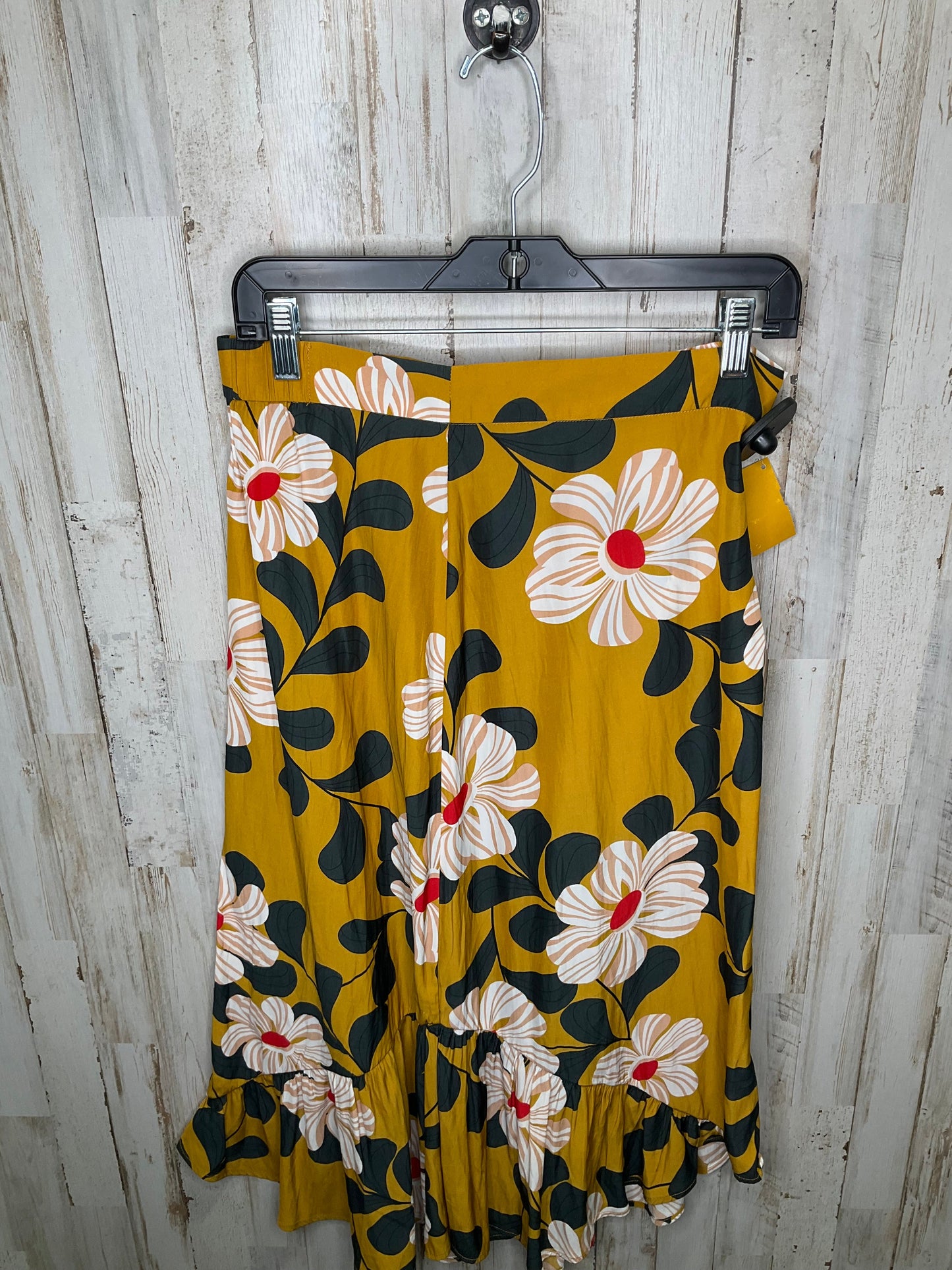 Yellow Skirt Maxi Eva Franco, Size 12