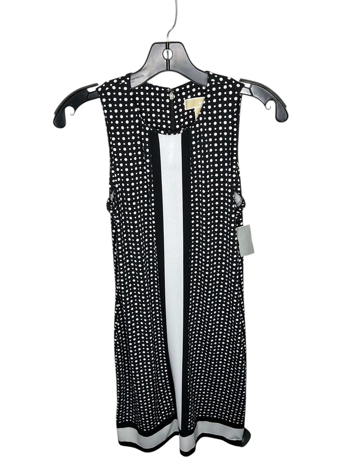 Dress Casual Midi By Michael Kors In Polkadot Pattern, Size: Xs