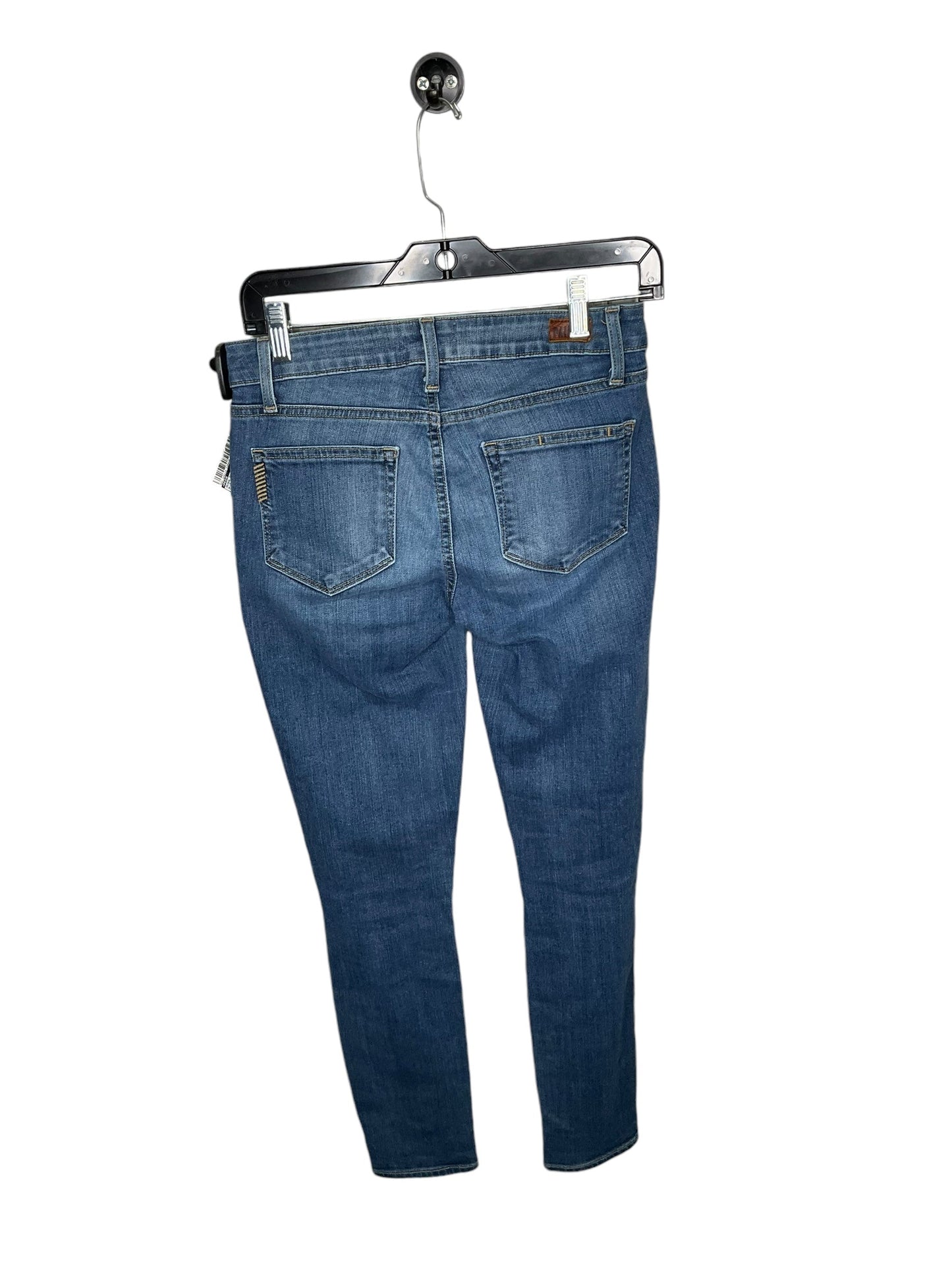 Jeans Skinny By Paige In Blue Denim, Size: 4