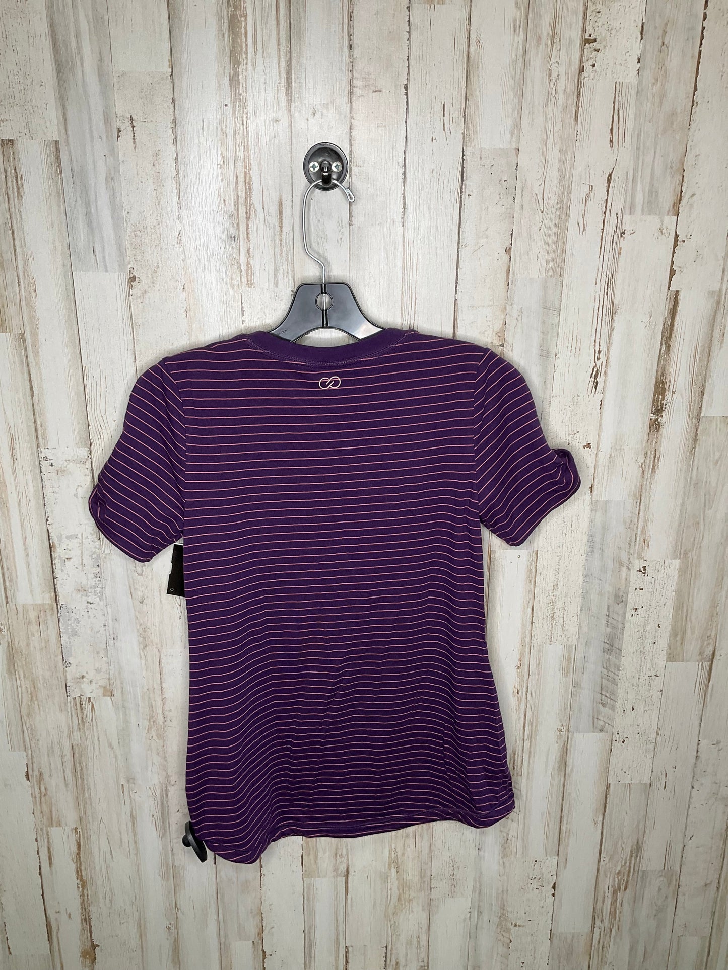 Purple Athletic Top Short Sleeve Calia, Size S