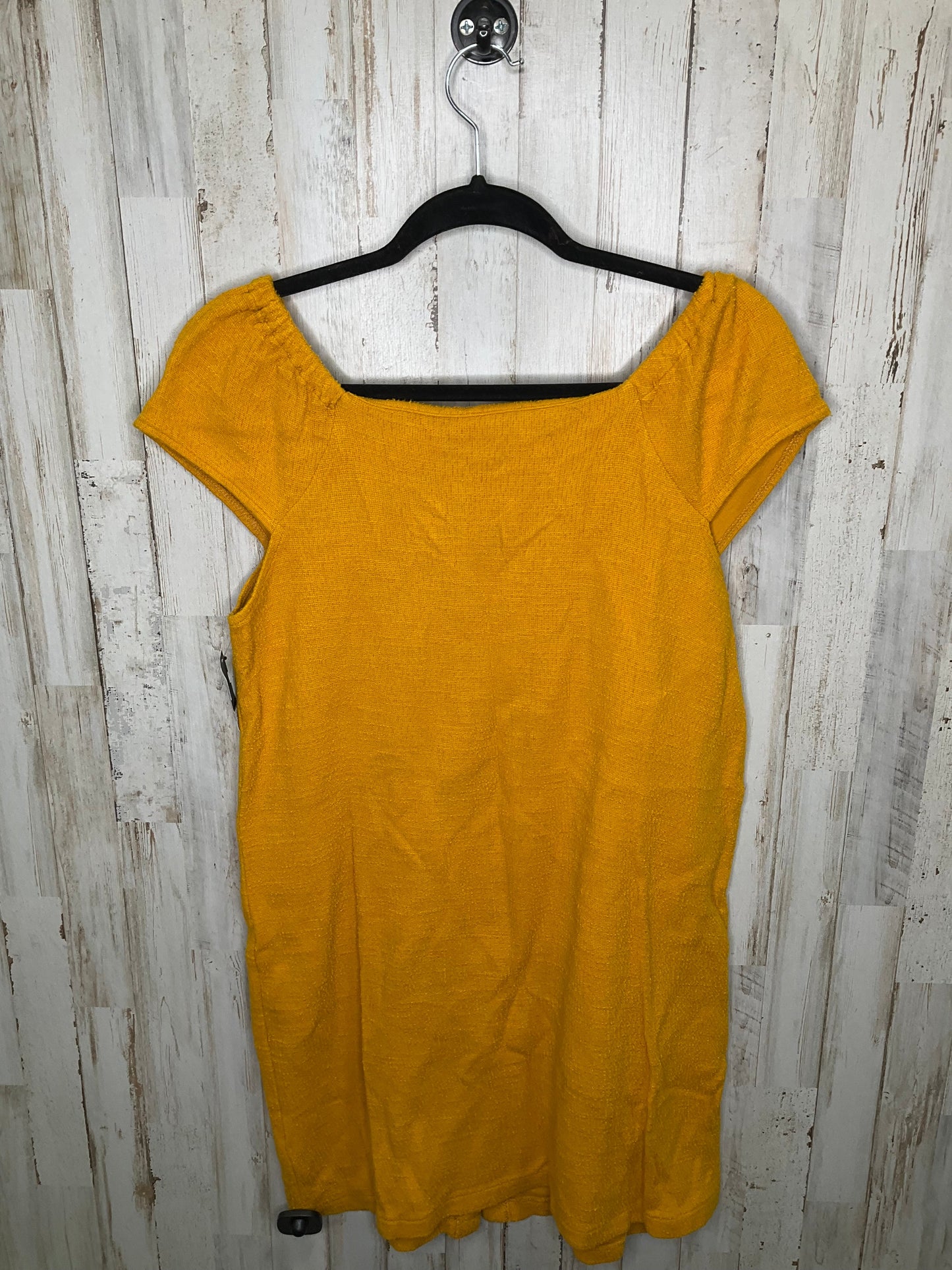 Yellow Dress Casual Short Madewell, Size M