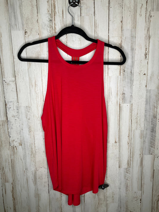 Red Athletic Tank Top Athleta, Size M