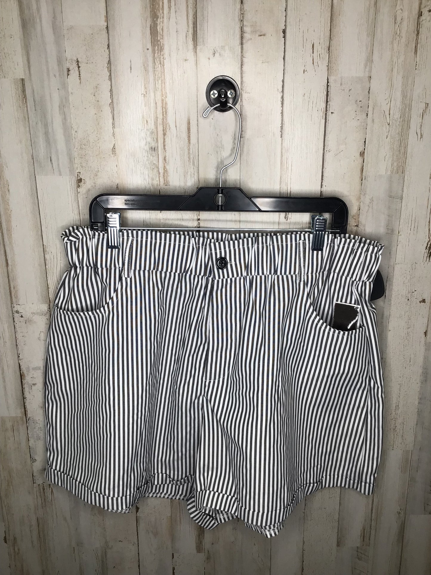 Striped Pattern Shorts Clothes Mentor, Size 2x