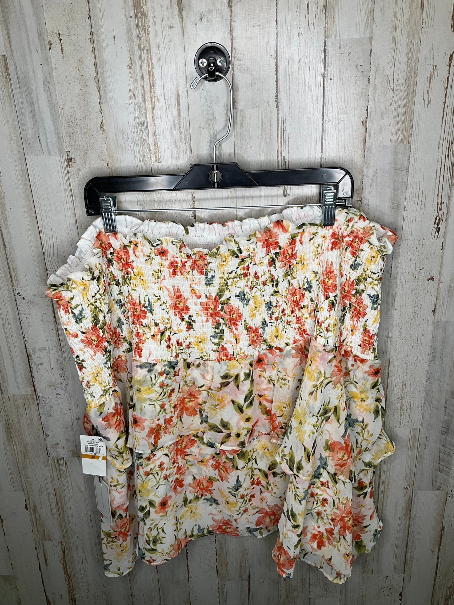 Floral Skirt Midi 1.state, Size 3x