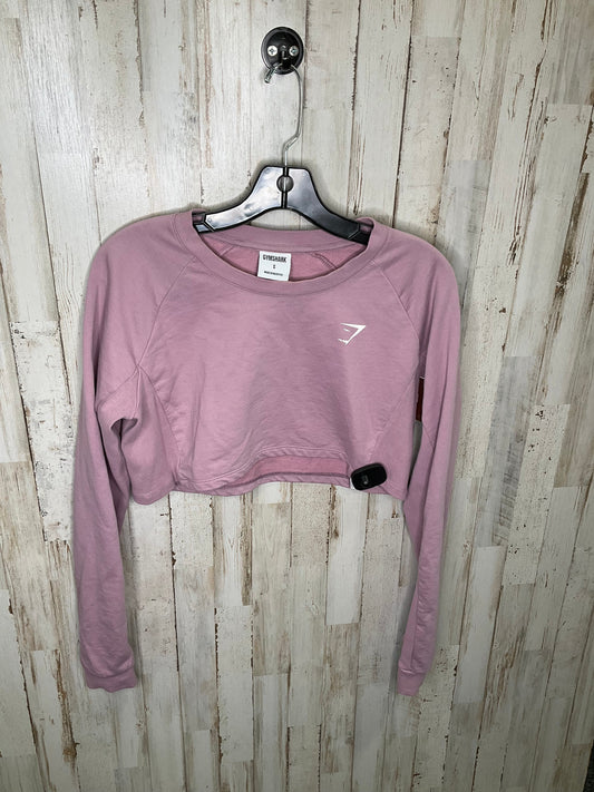 Athletic Top Long Sleeve Crewneck By Gym Shark  Size: S