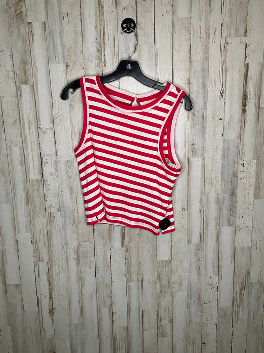 Striped Pattern Tank Top Clothes Mentor, Size S