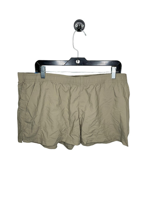 Athletic Shorts By Columbia In Tan, Size: Xl