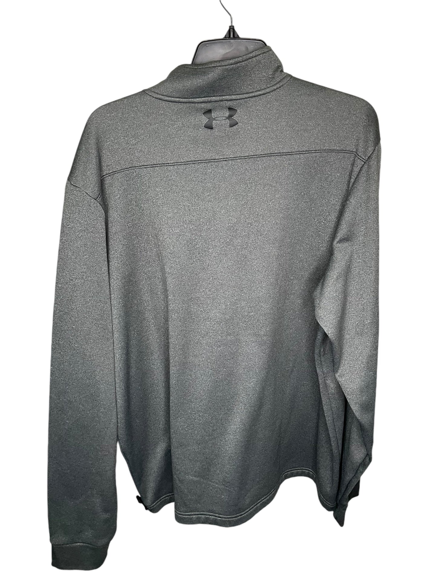 Athletic Jacket By Under Armour In Grey, Size: Xl