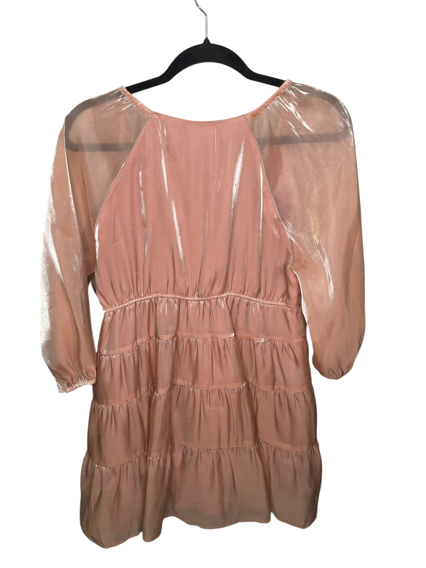 Dress Casual Midi By Entro In Pink, Size: M