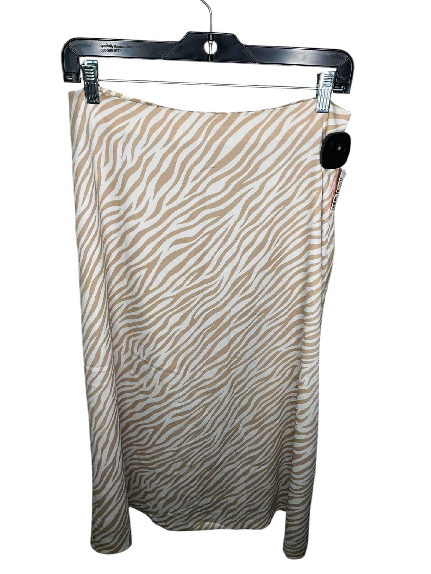 Skirt Midi By Ann Taylor In Animal Print, Size: 6