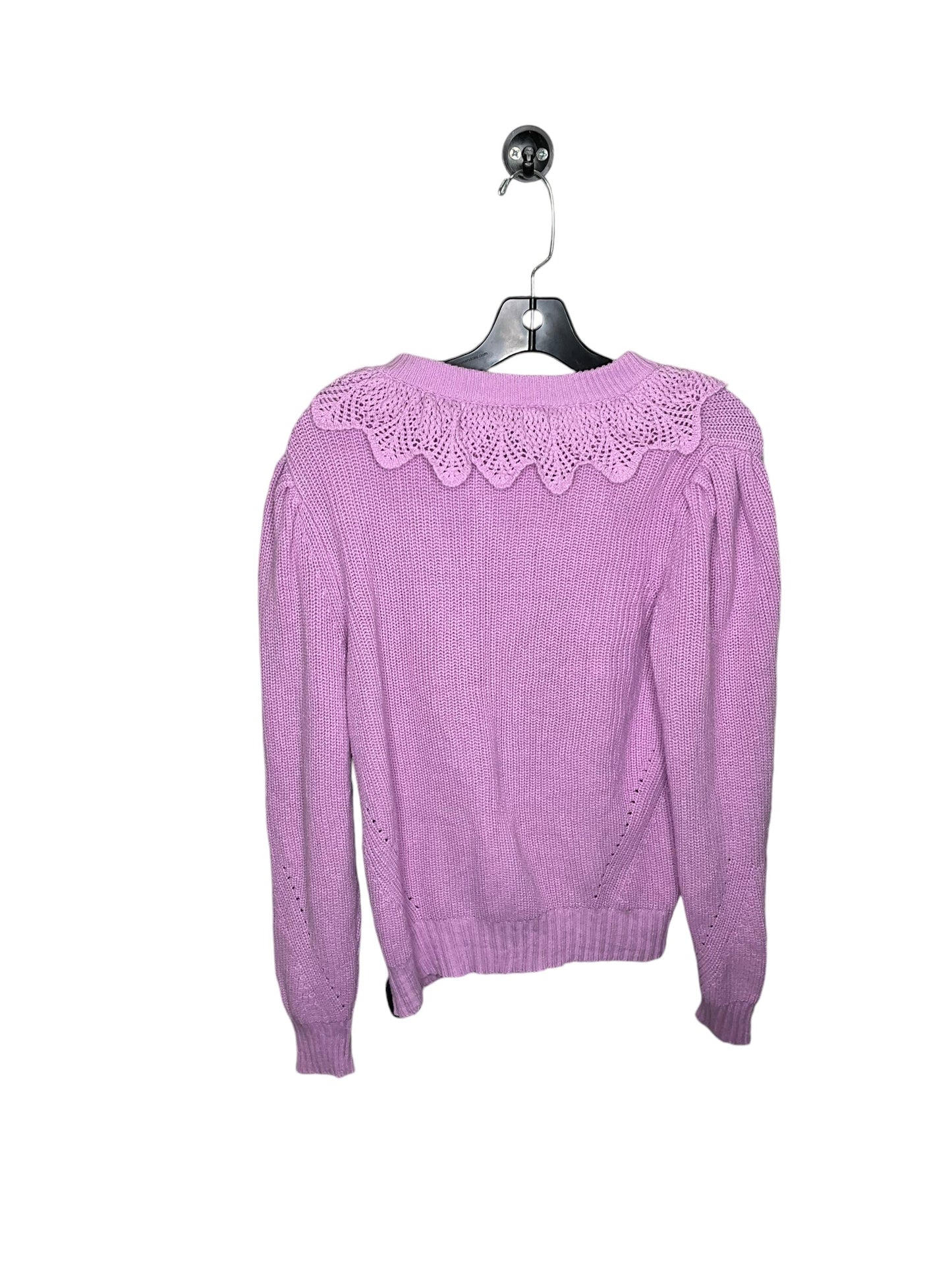 Sweater By Who What Wear In Purple, Size: M