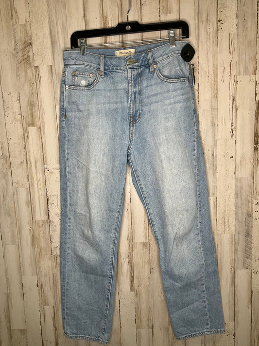 Blue Denim Jeans Straight Madewell, Size 28