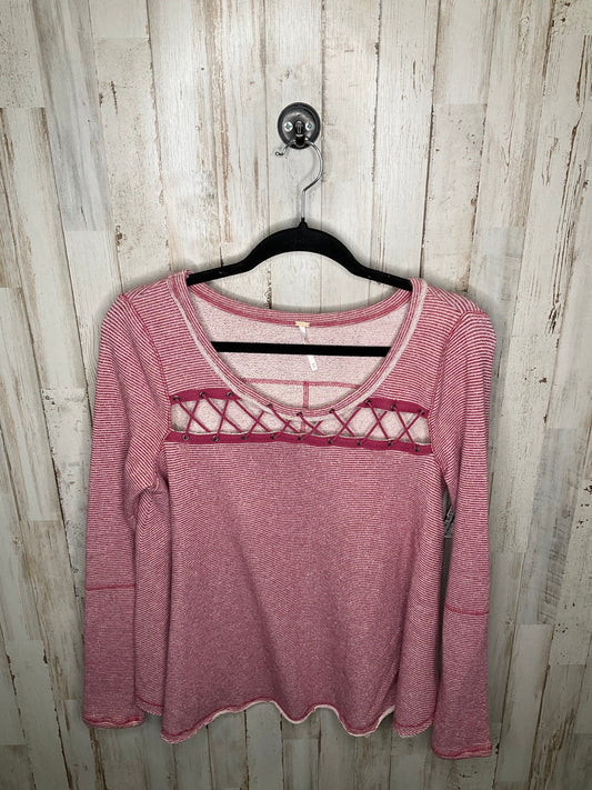 Pink Sweatshirt Crewneck Free People, Size Xs