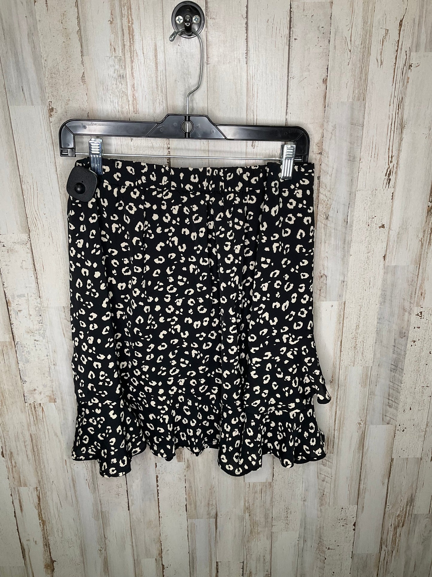 Black & Cream Skirt Mini & Short Altard State, Size 2x