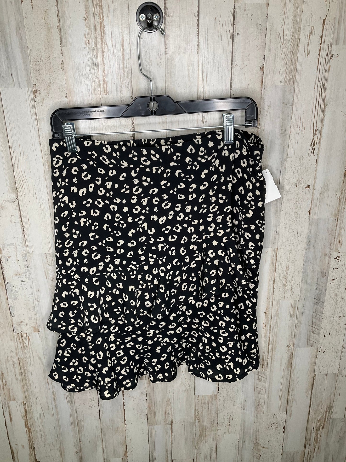 Black & Cream Skirt Mini & Short Altard State, Size 2x