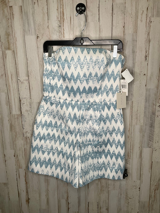 Blue & White Romper 1.state, Size 8