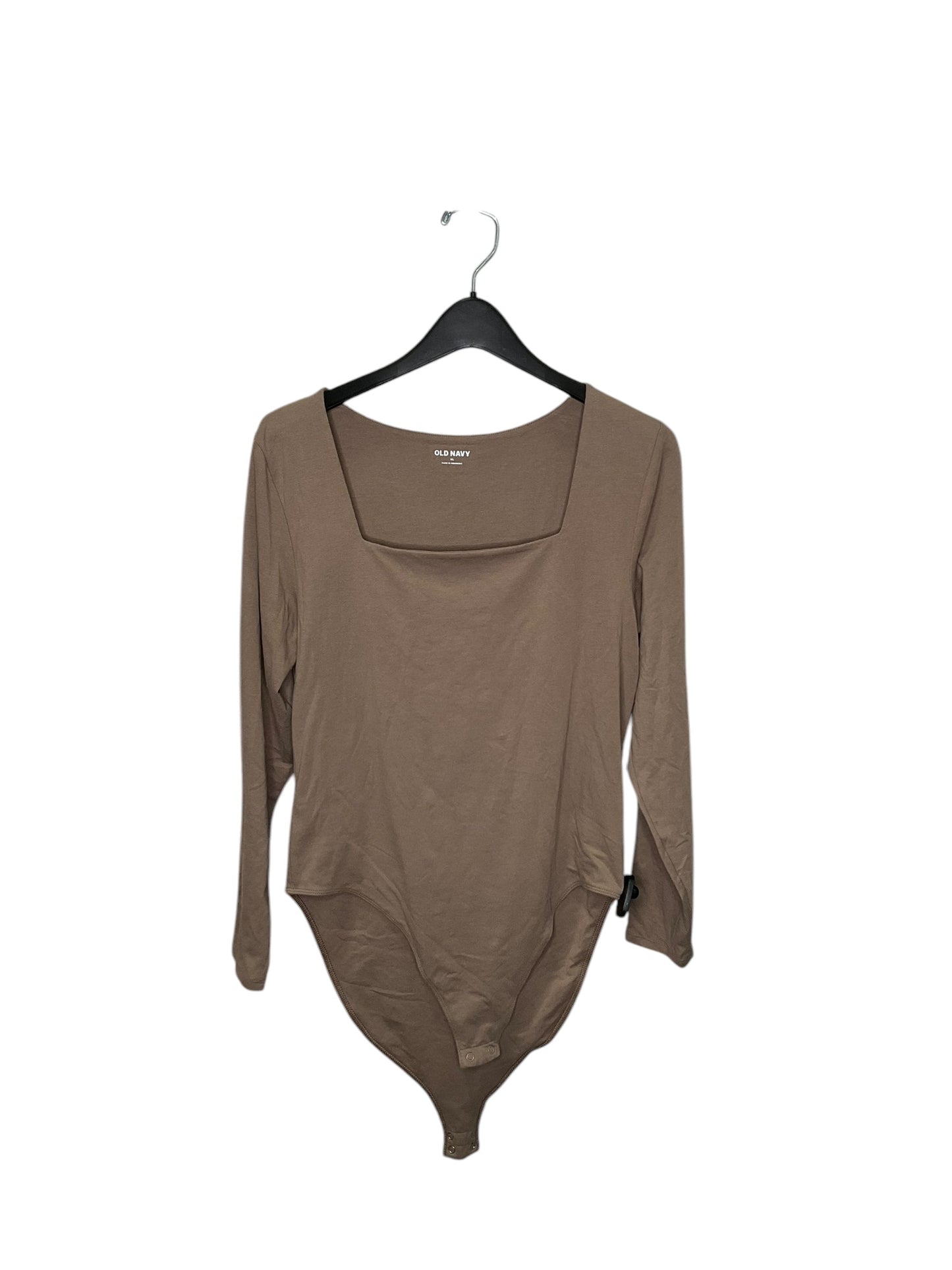 Top Long Sleeve By Old Navy In Bronze, Size: Xl