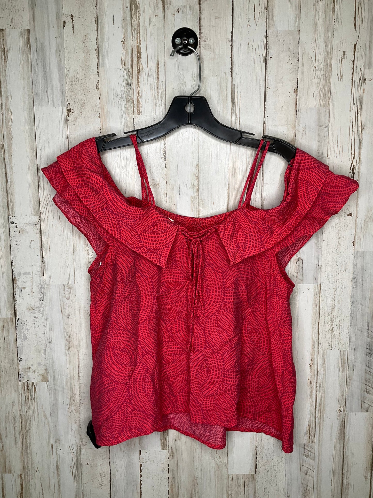 Red Top Short Sleeve Maeve, Size Xs