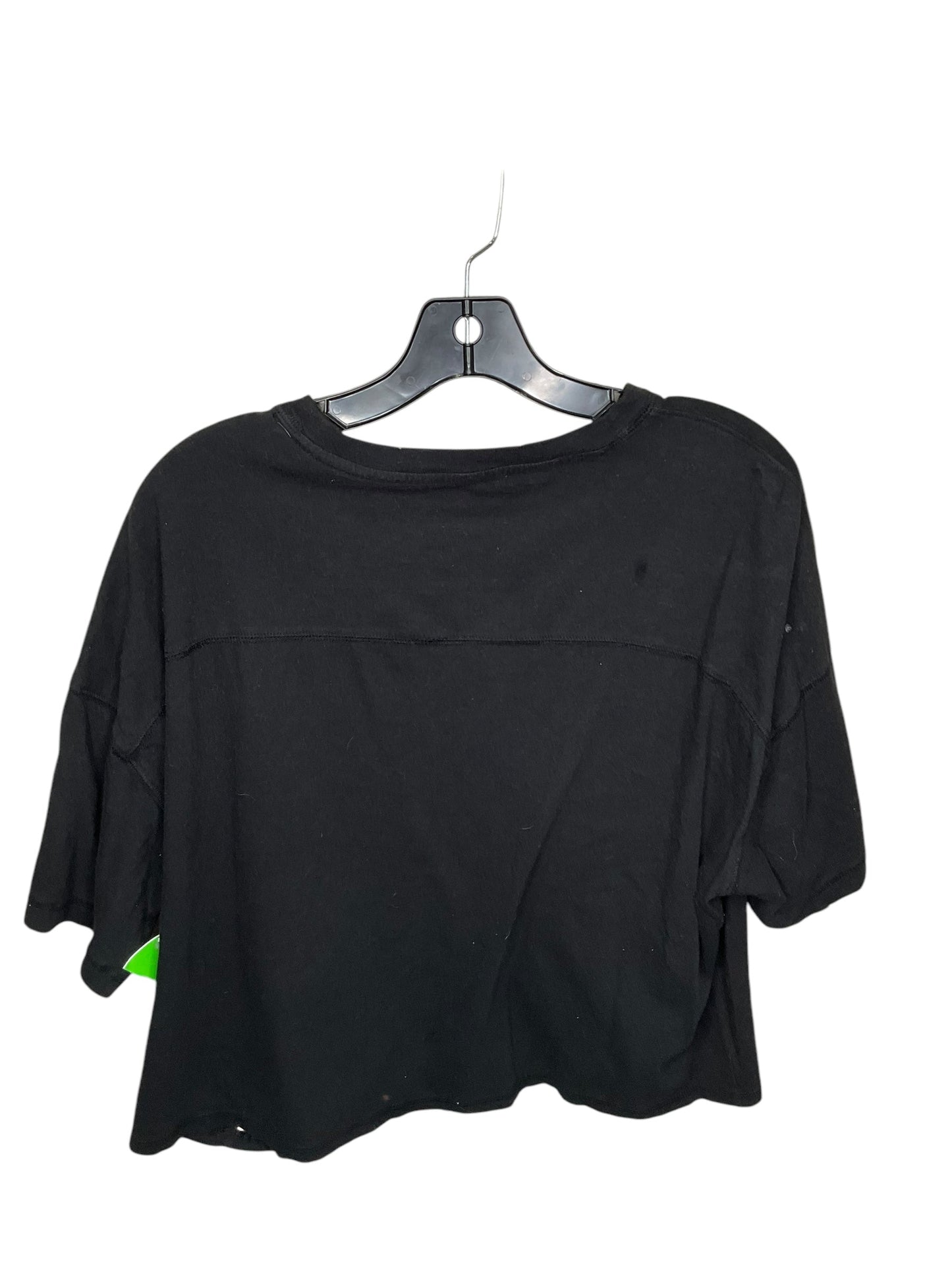 Top Short Sleeve By Aerie In Black, Size: Xl