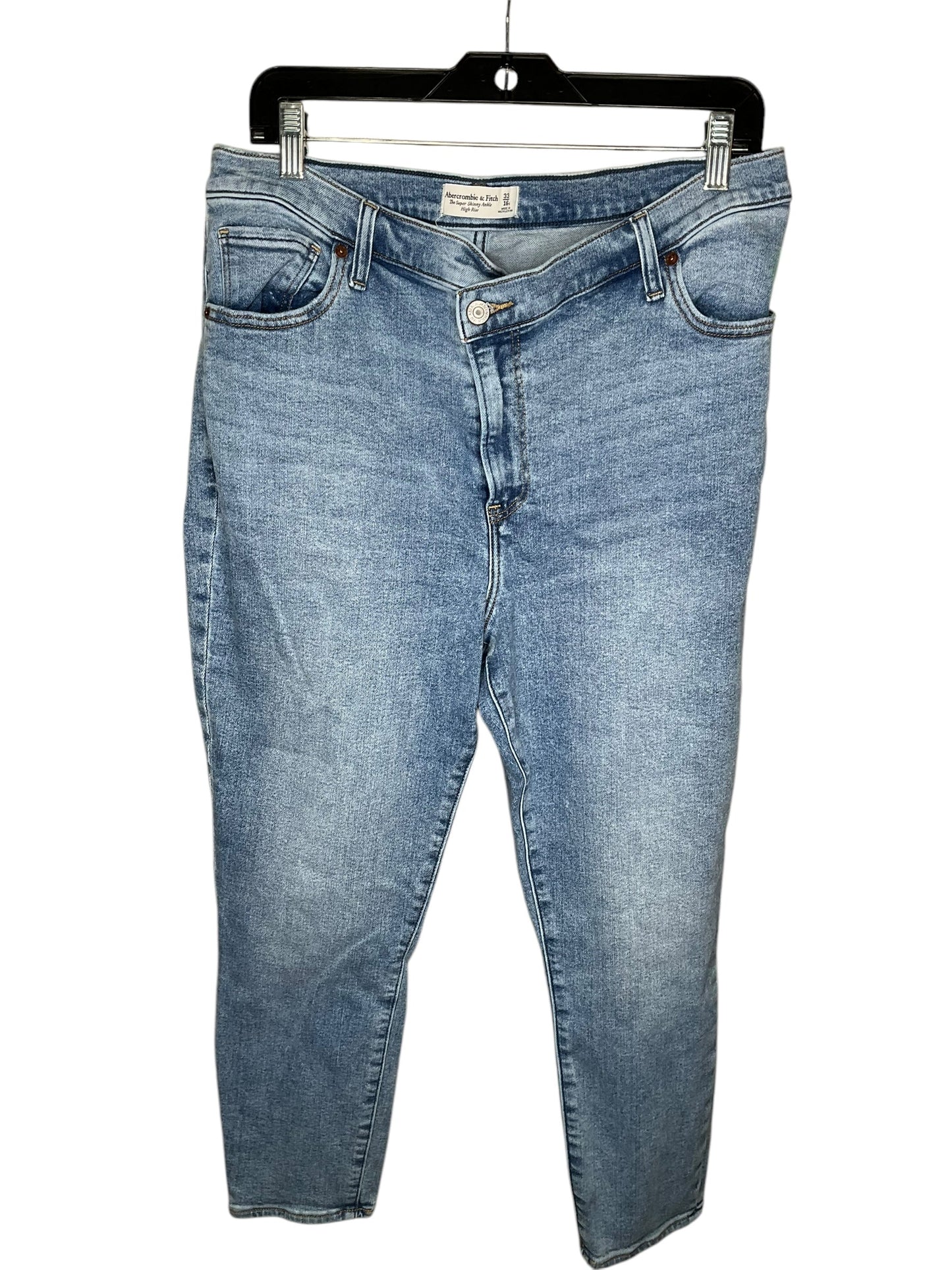 Jeans Boyfriend By Abercrombie And Fitch In Blue, Size: 16