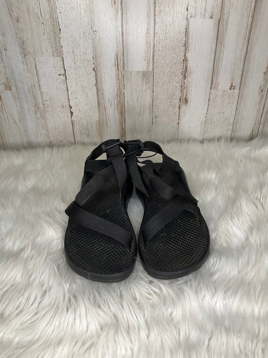 Black Sandals Flats Chacos, Size 7