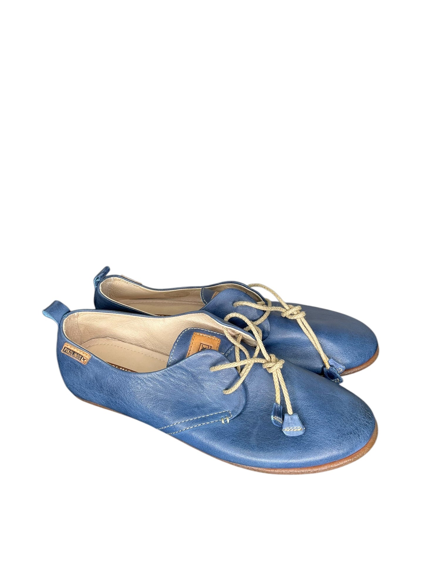 Shoes Flats By Pikolinos In Blue, Size: 7.5