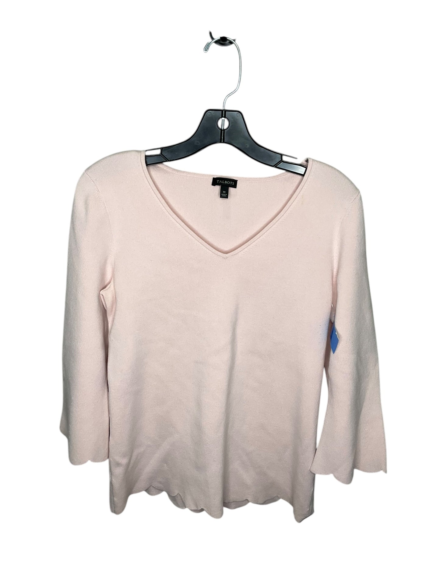 Top Long Sleeve By Tamotsu In Pink, Size: M