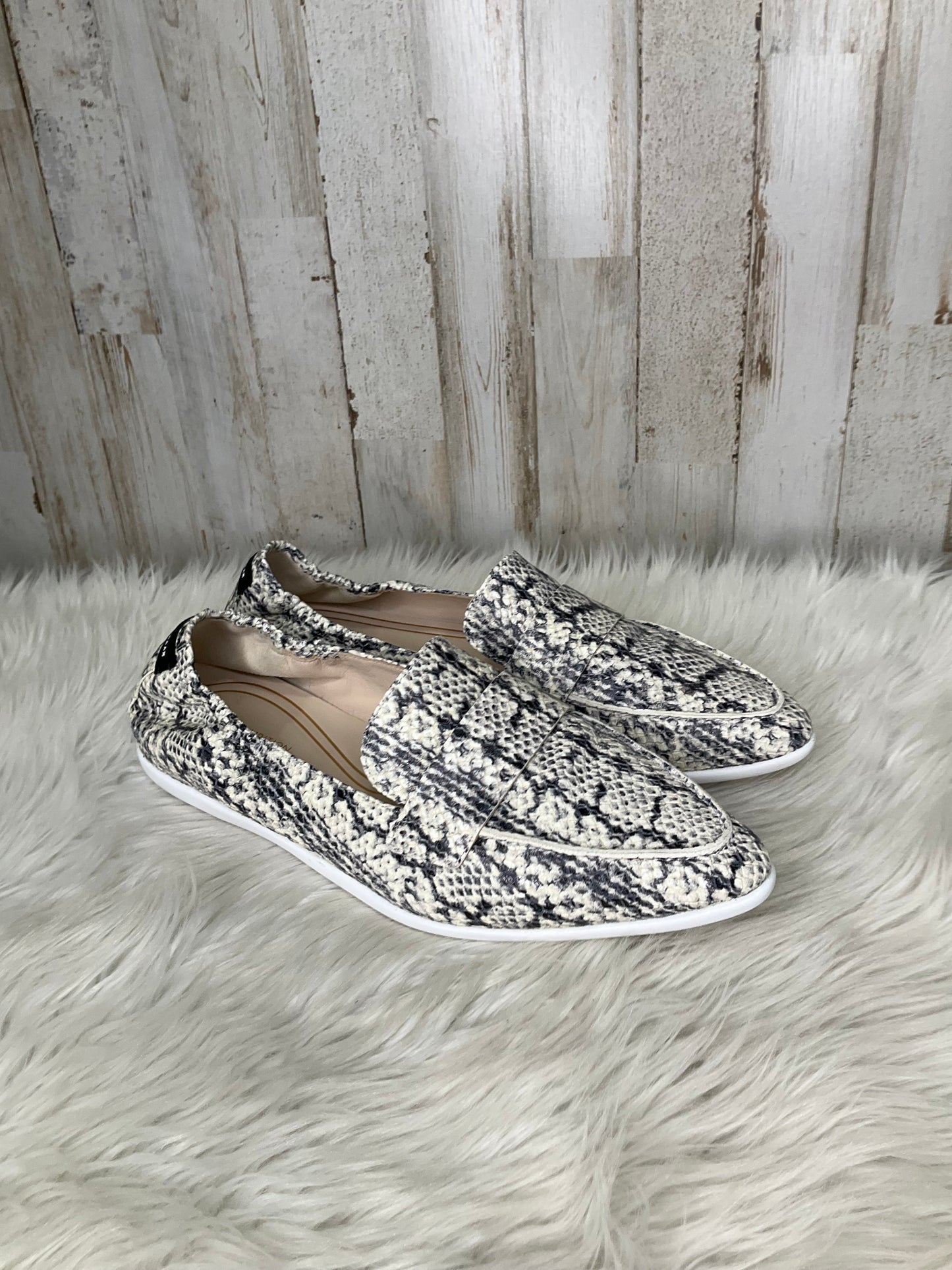 Snakeskin Print Sandals Flats Cole-haan, Size 9.5