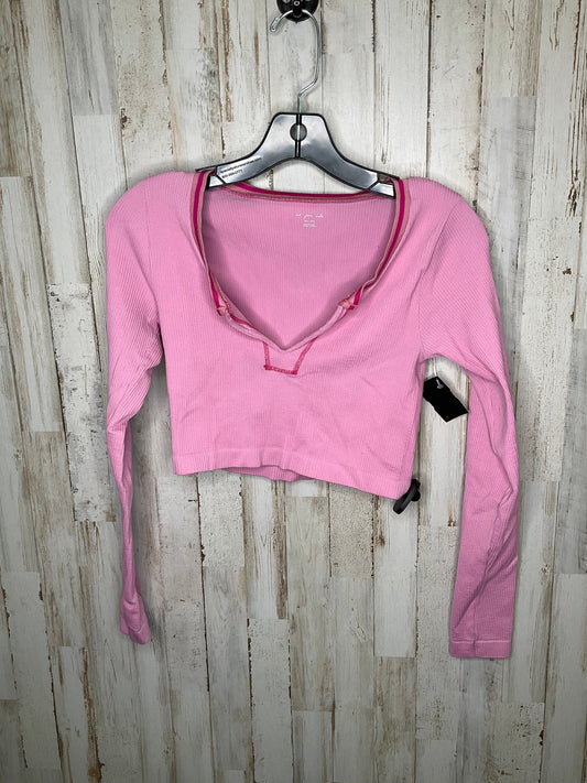Pink Top Long Sleeve Urban Outfitters