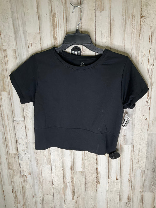 Black Athletic Top Short Sleeve Aerie, Size Xl