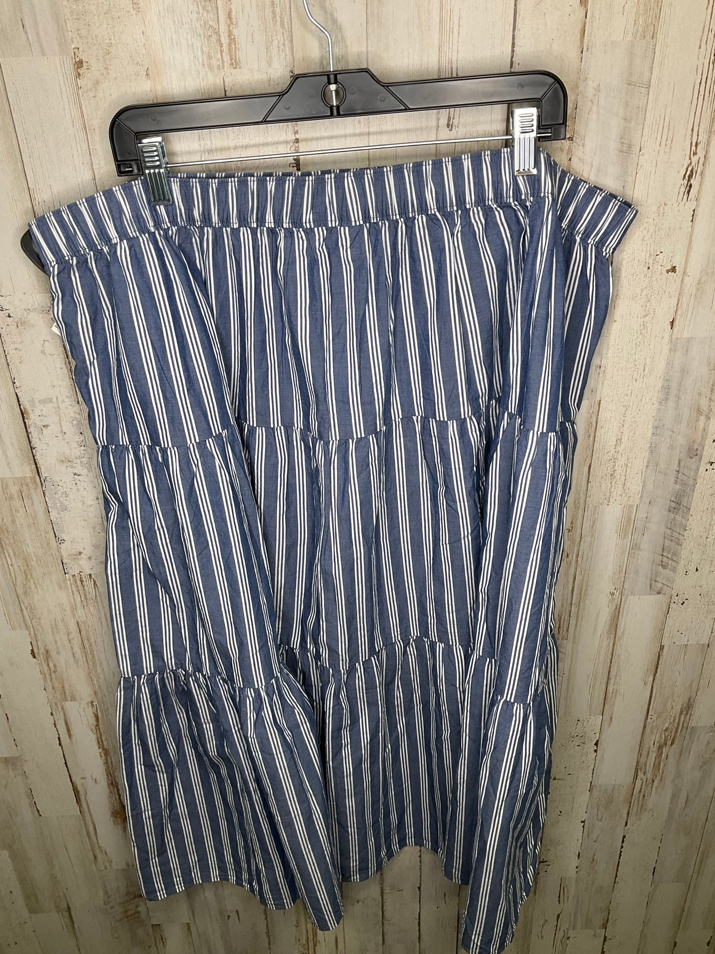Striped Pattern Skirt Maxi Old Navy, Size 3x