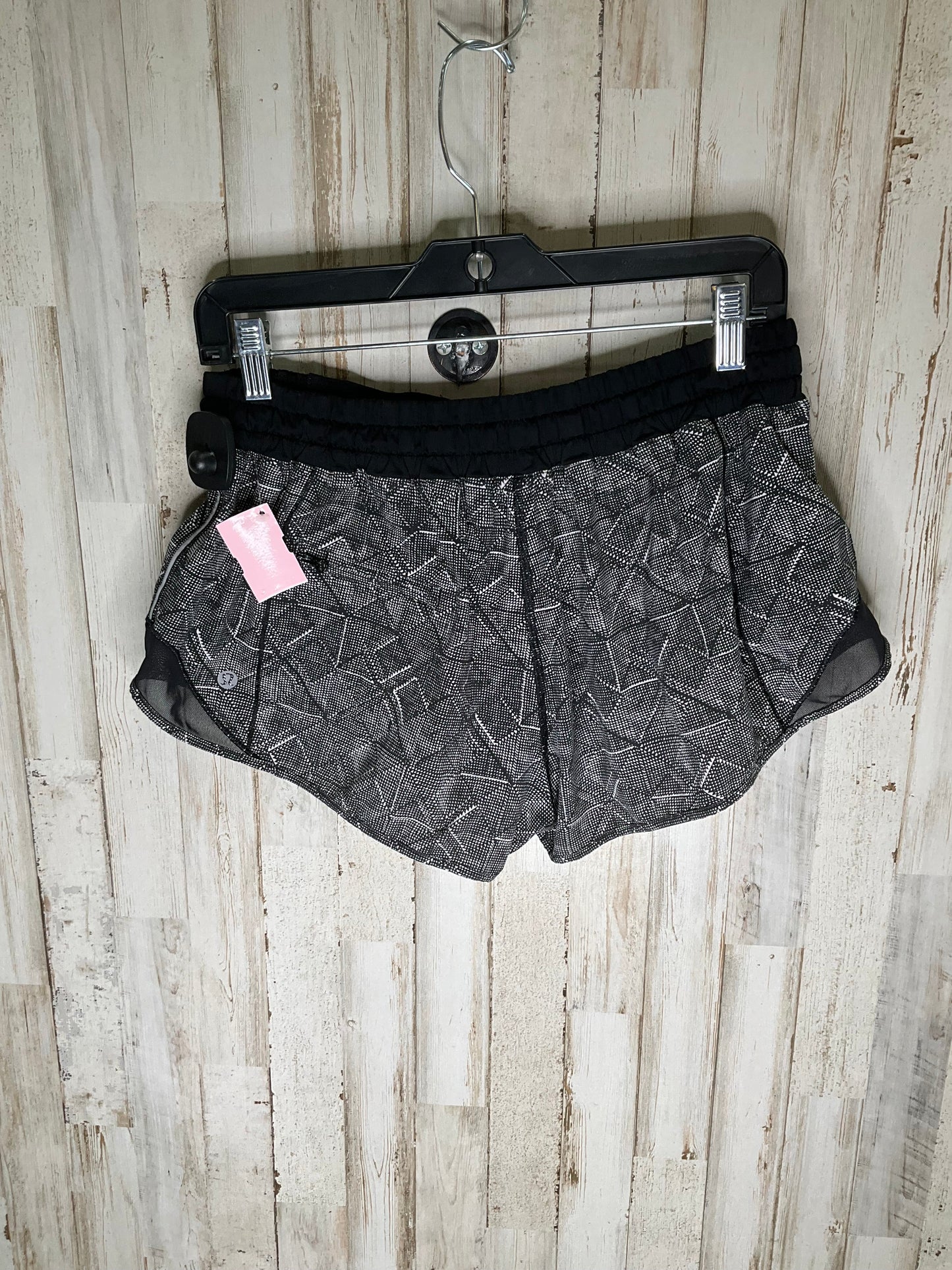 Geometric Pattern Athletic Shorts Lululemon, Size 10