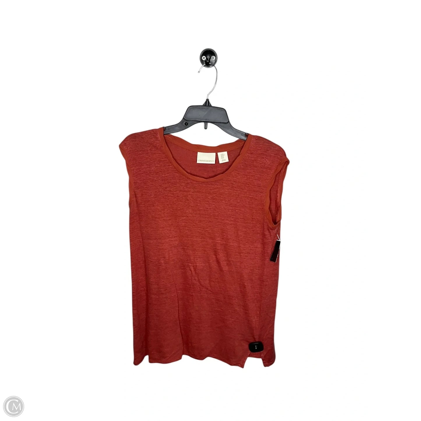 Top Sleeveless By Cynthia Rowley In Orange, Size: M