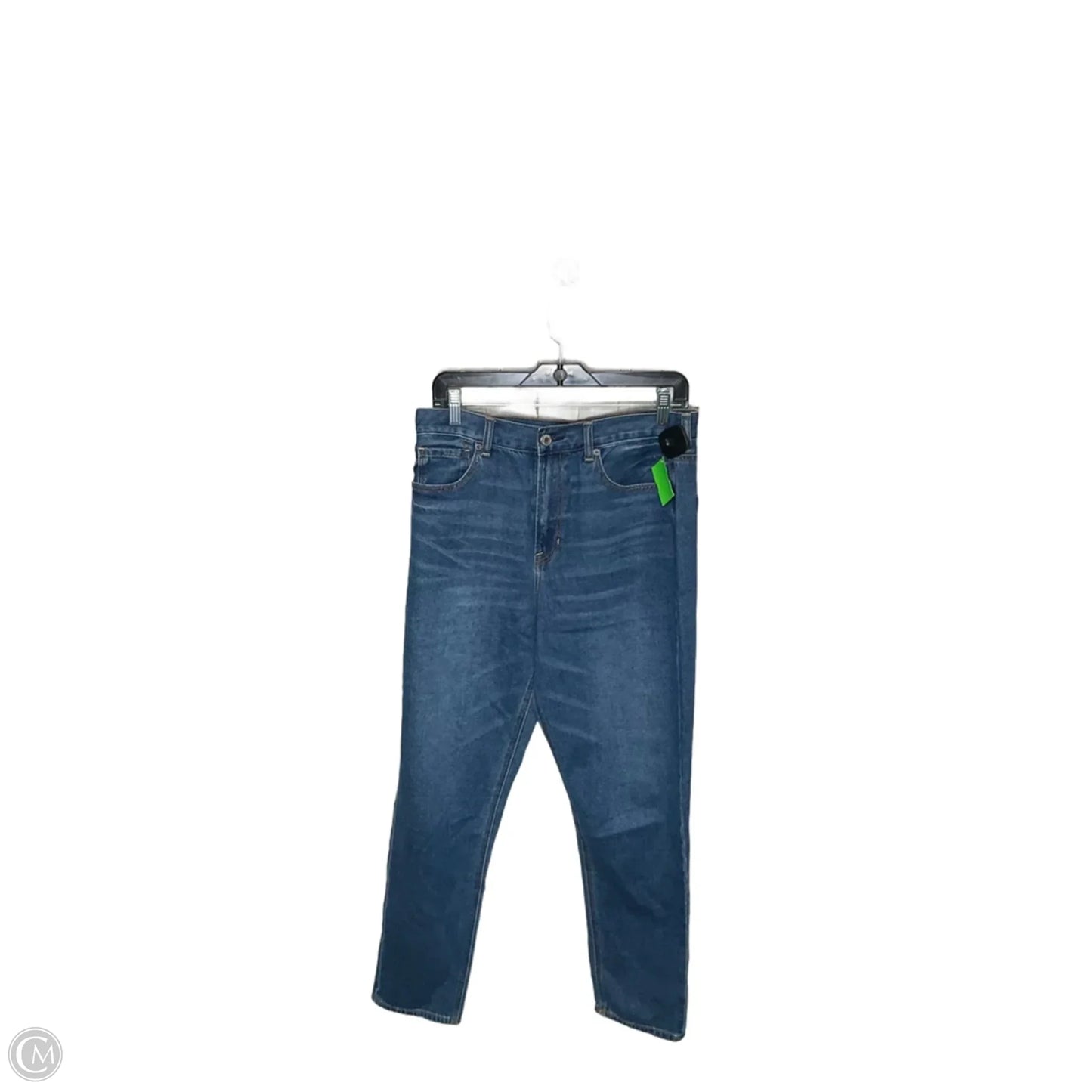 Jeans Straight By American Eagle In Blue, Size: 10