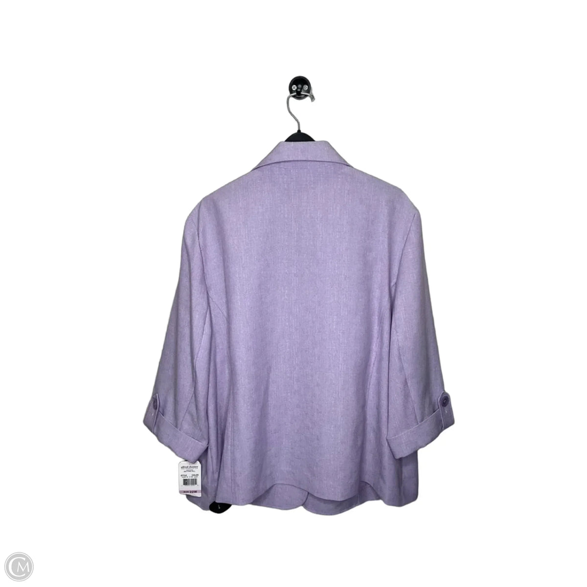 Blazer By Alfred Dunner In Purple, Size: 3x