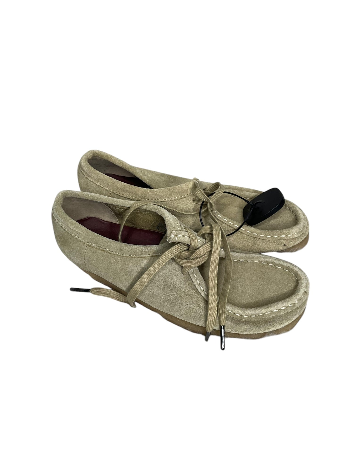 Shoes Sneakers By Clarks In Beige, Size: 6.5