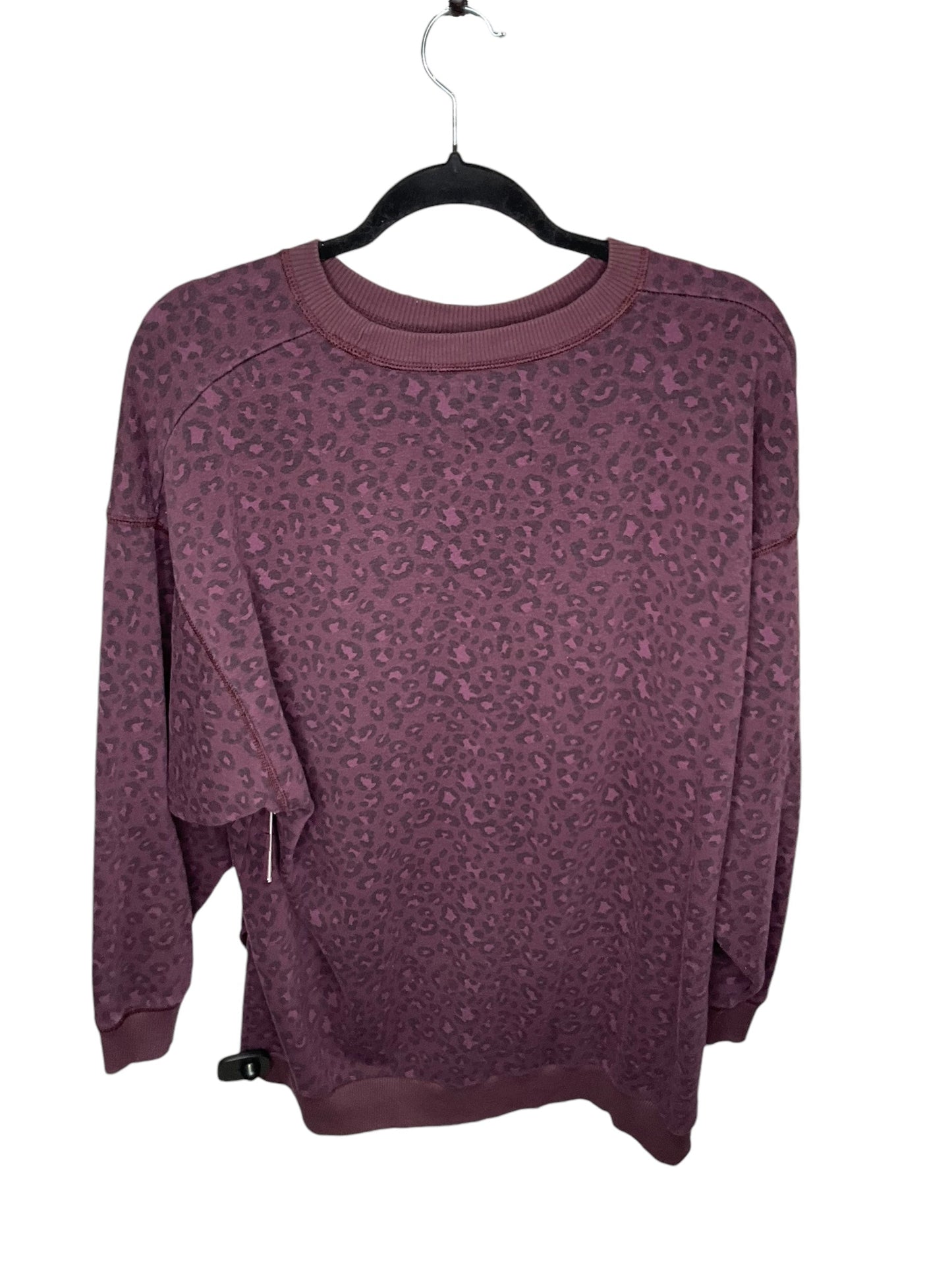 Sweatshirt Crewneck By American Eagle In Purple, Size: S