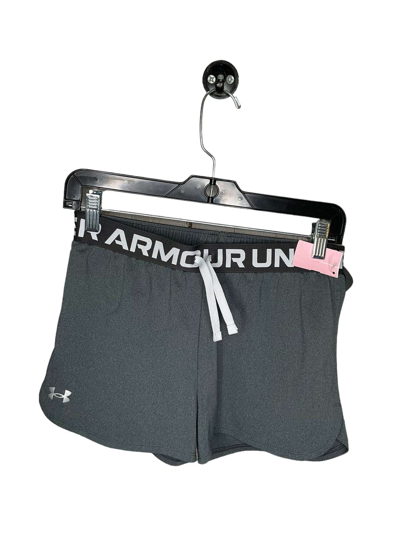 Athletic Shorts By Under Armour In Grey, Size: L