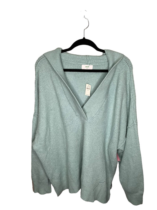 Sweatshirt Hoodie By Aerie In Blue, Size: Xl