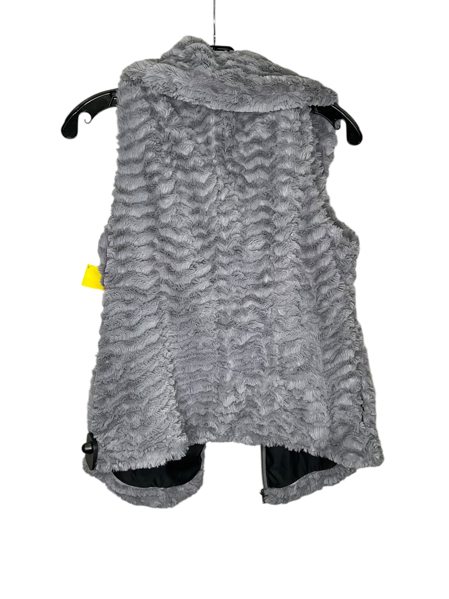 Vest Other By Dennis Basso Qvc In Grey, Size: L