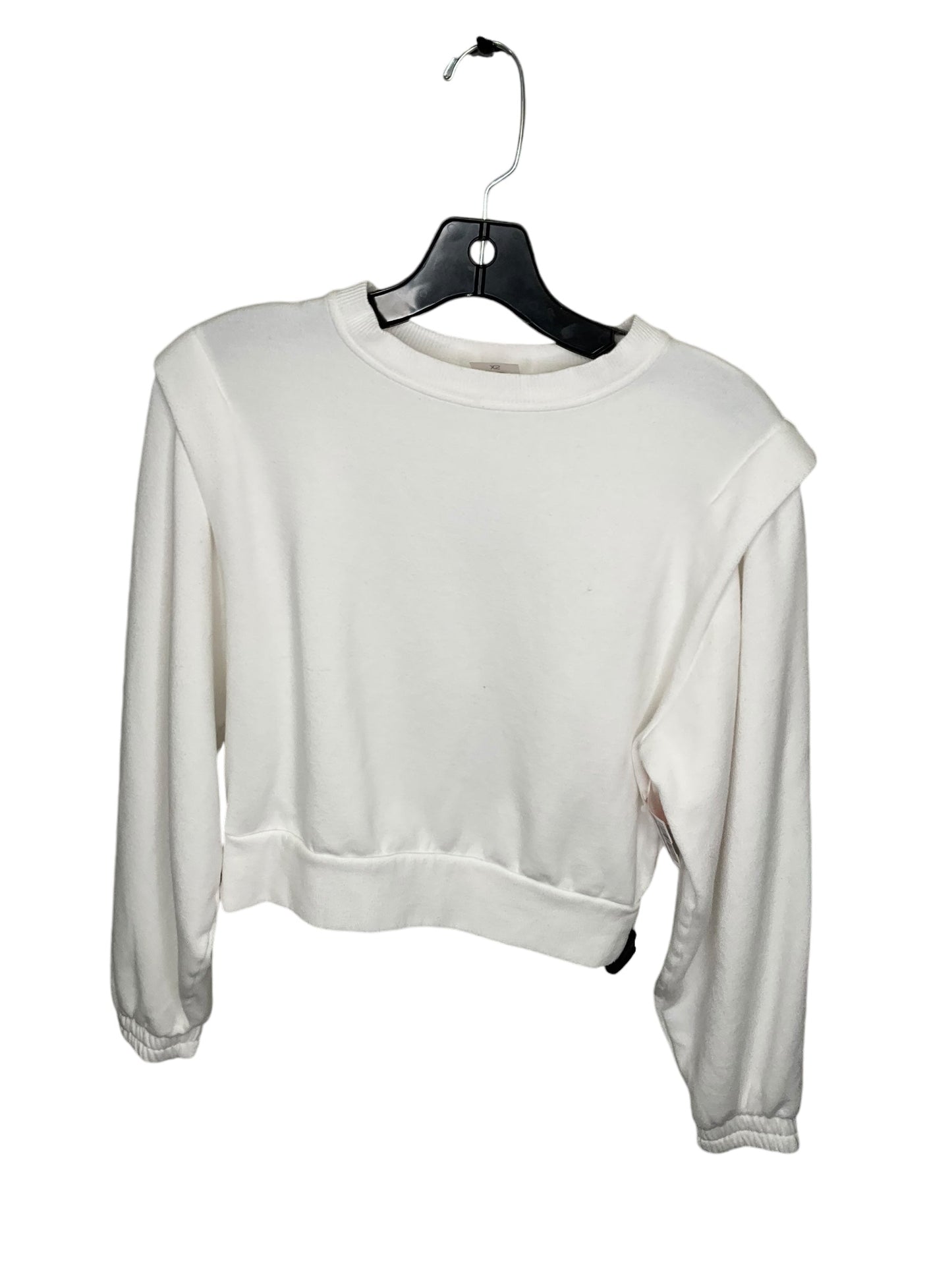 Sweatshirt Collar By Calia In White, Size: Xs